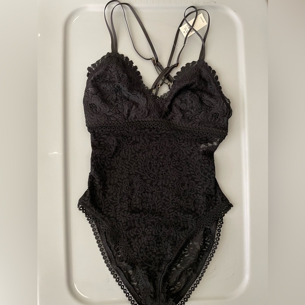 Aerie lace bodysuit size small